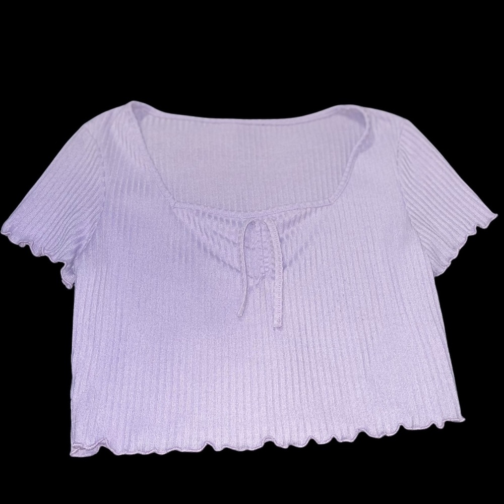 light purple top